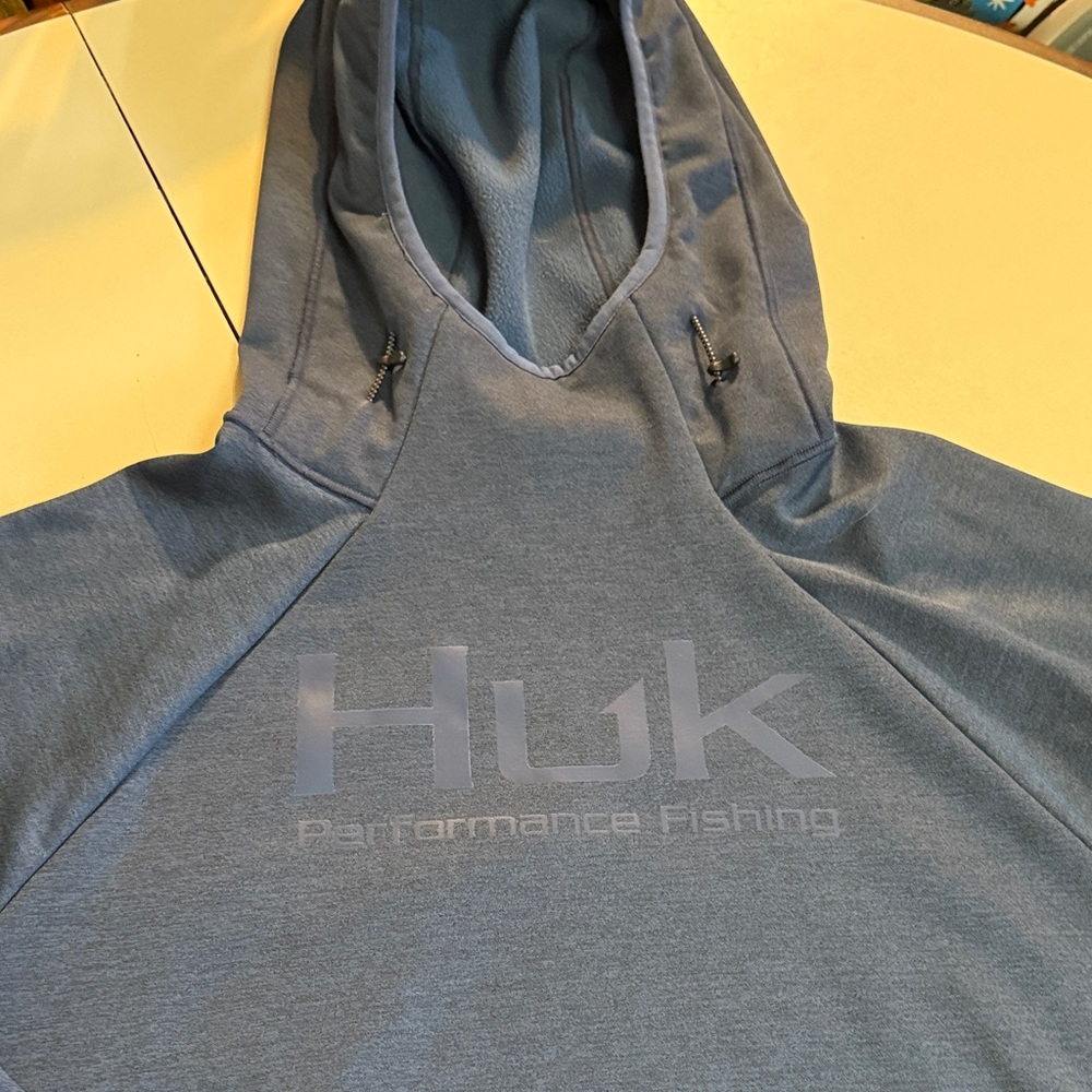 Huk Performance Fishing M Men’s Hoodie Dark Blue